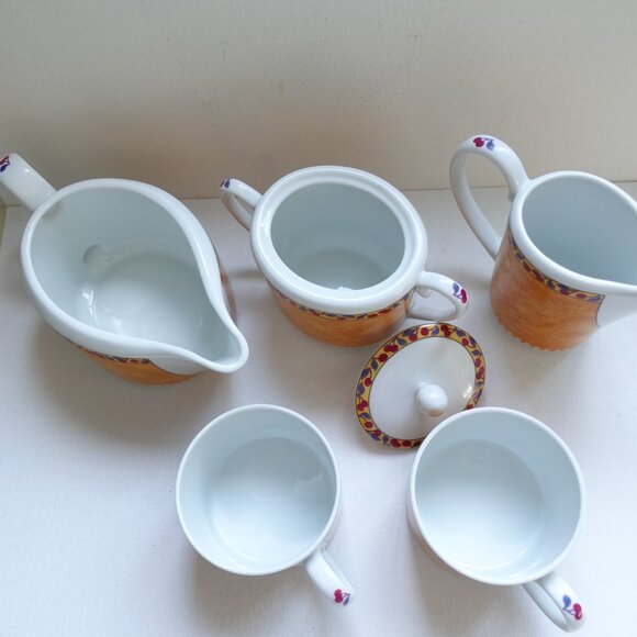 Elegant Vista Alegre Portugal Tea Set - 5 Pieces - Picture 6 of 16